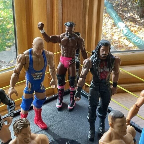 WWE Action Figures lot with NXT Wrestling Ring 10 Figures Total - Picture 5 of 16